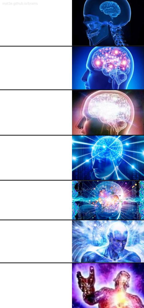 7-Tier Expanding Brain