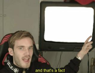 and that's a fact