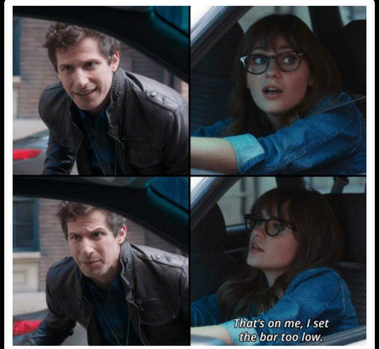 Brooklyn 99 Set the bar too low