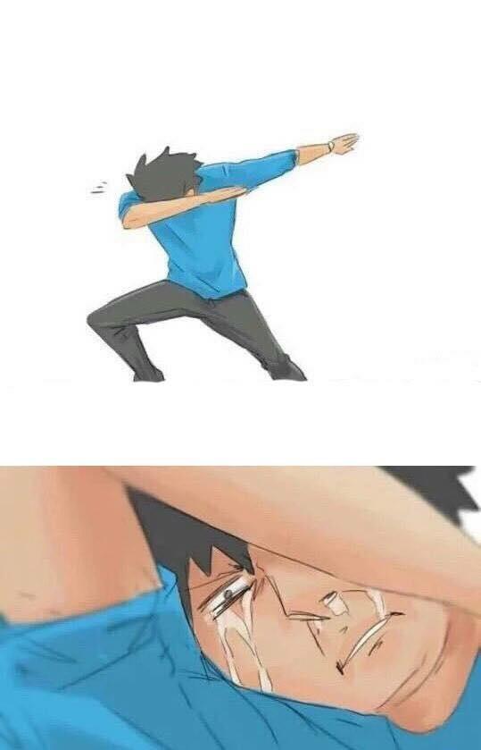 Dab crying