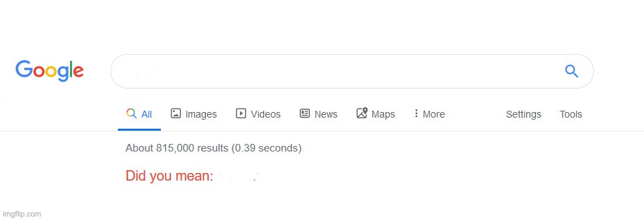 Did you mean?