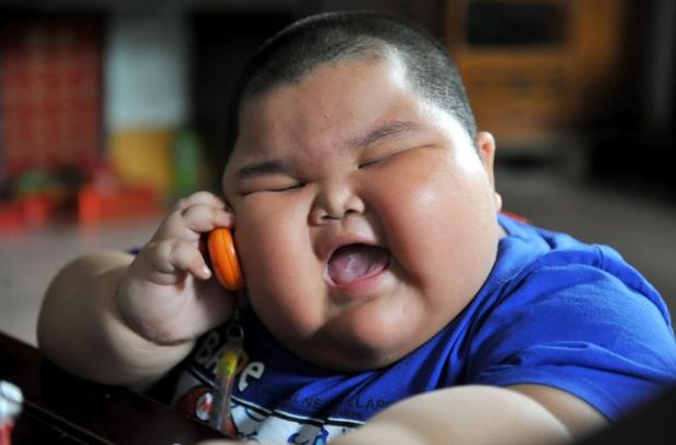 Fat Asian Kid