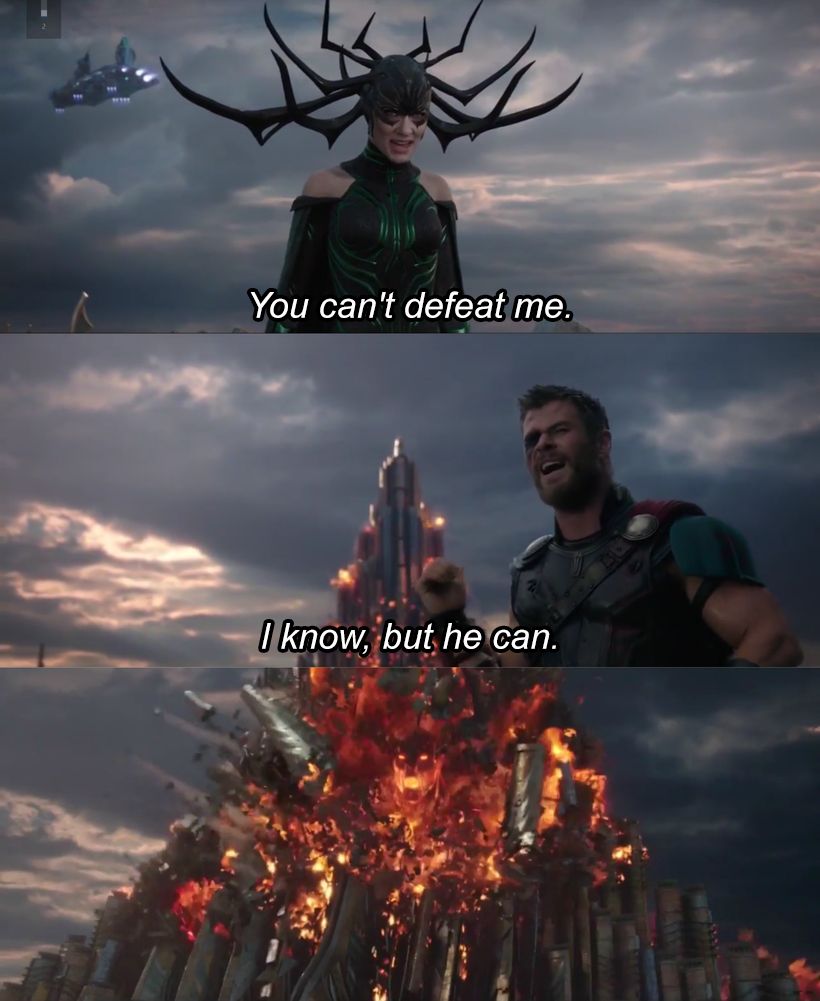 I know, but he can