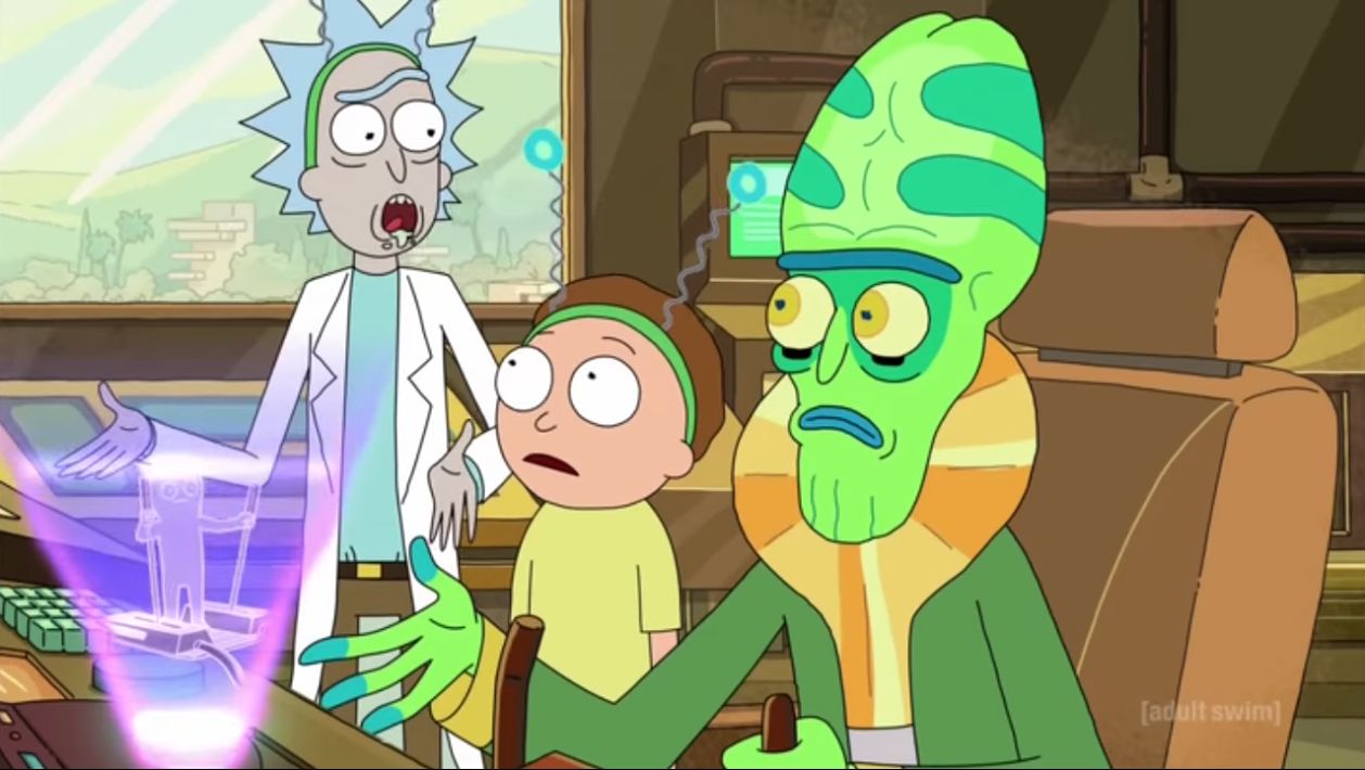 rick and morty-extra steps