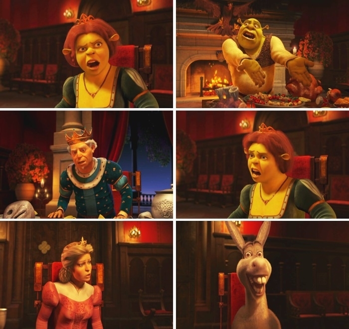 Shrek Fiona Harold Donkey