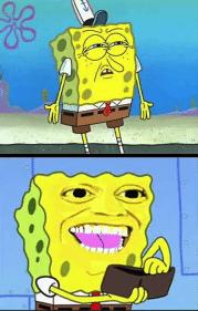 Spongebob money