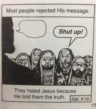 They hated Jesus meme